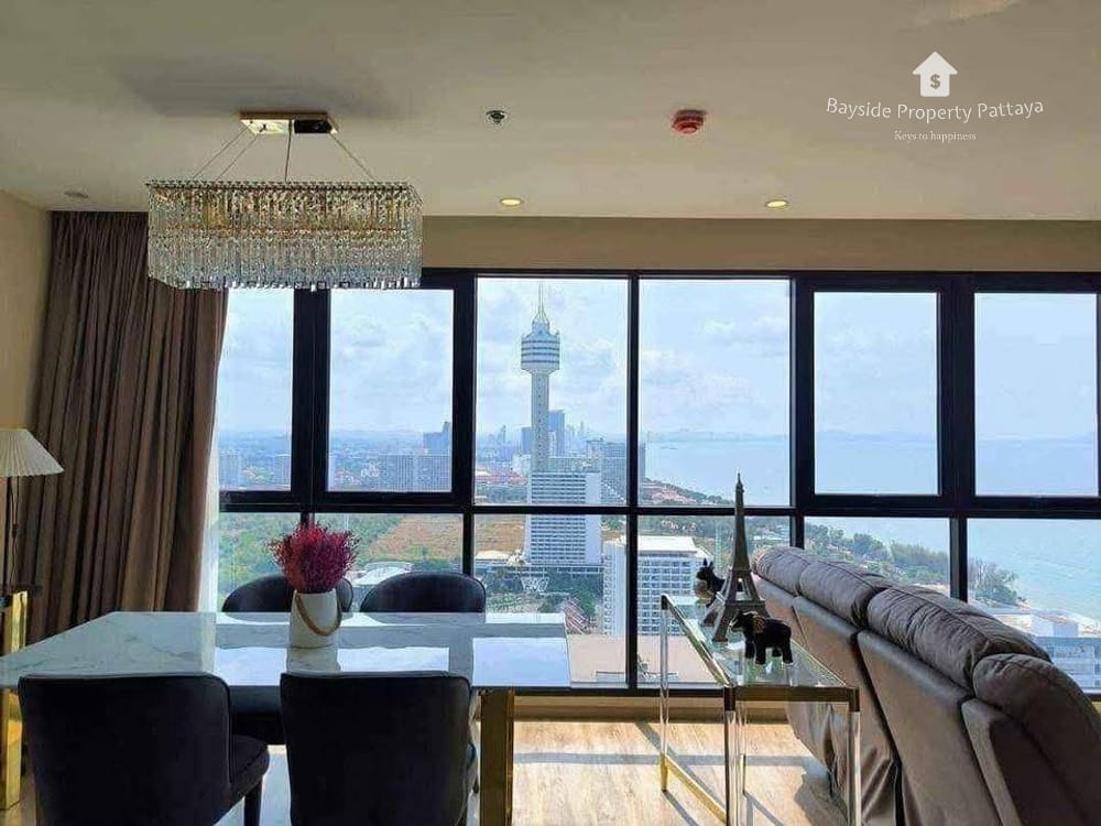 The Panora Pattaya: Tierfreundliche 3-Zimmer-Wohnung mit 24/7 Sicherheit 3
