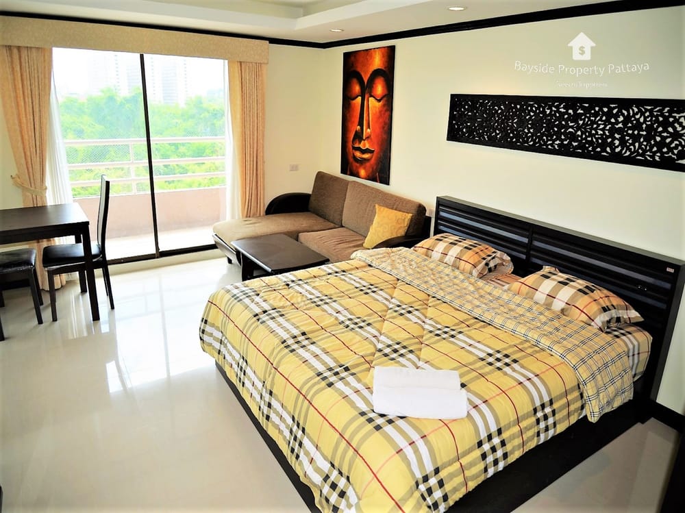 Modern Studio for Sale in Angket Condominium, Jomtien, Pattaya with Air Conditioning 2