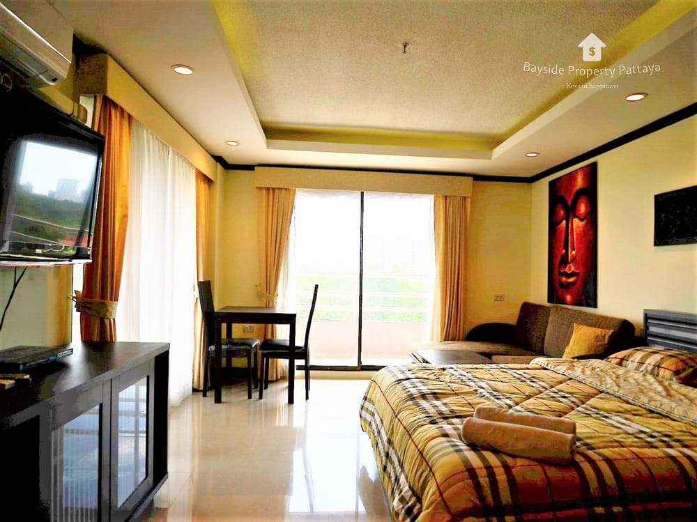 Modern Studio for Sale in Angket Condominium, Jomtien, Pattaya with Air Conditioning 6