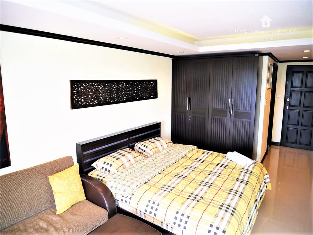 Modern Studio for Sale in Angket Condominium, Jomtien, Pattaya with Air Conditioning 7