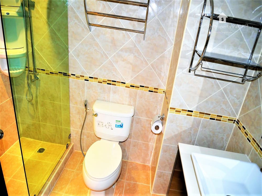 Modern Studio for Sale in Angket Condominium, Jomtien, Pattaya with Air Conditioning 11