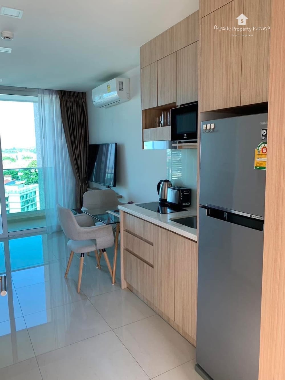1-Zimmer-Studio im City Garden Tower in Pattaya zu vermieten – mit 24/7 Sicherheit 5