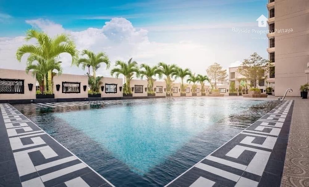 1-Zimmer-Studio im City Garden Tower in Pattaya zu vermieten – mit 24/7 Sicherheit 11