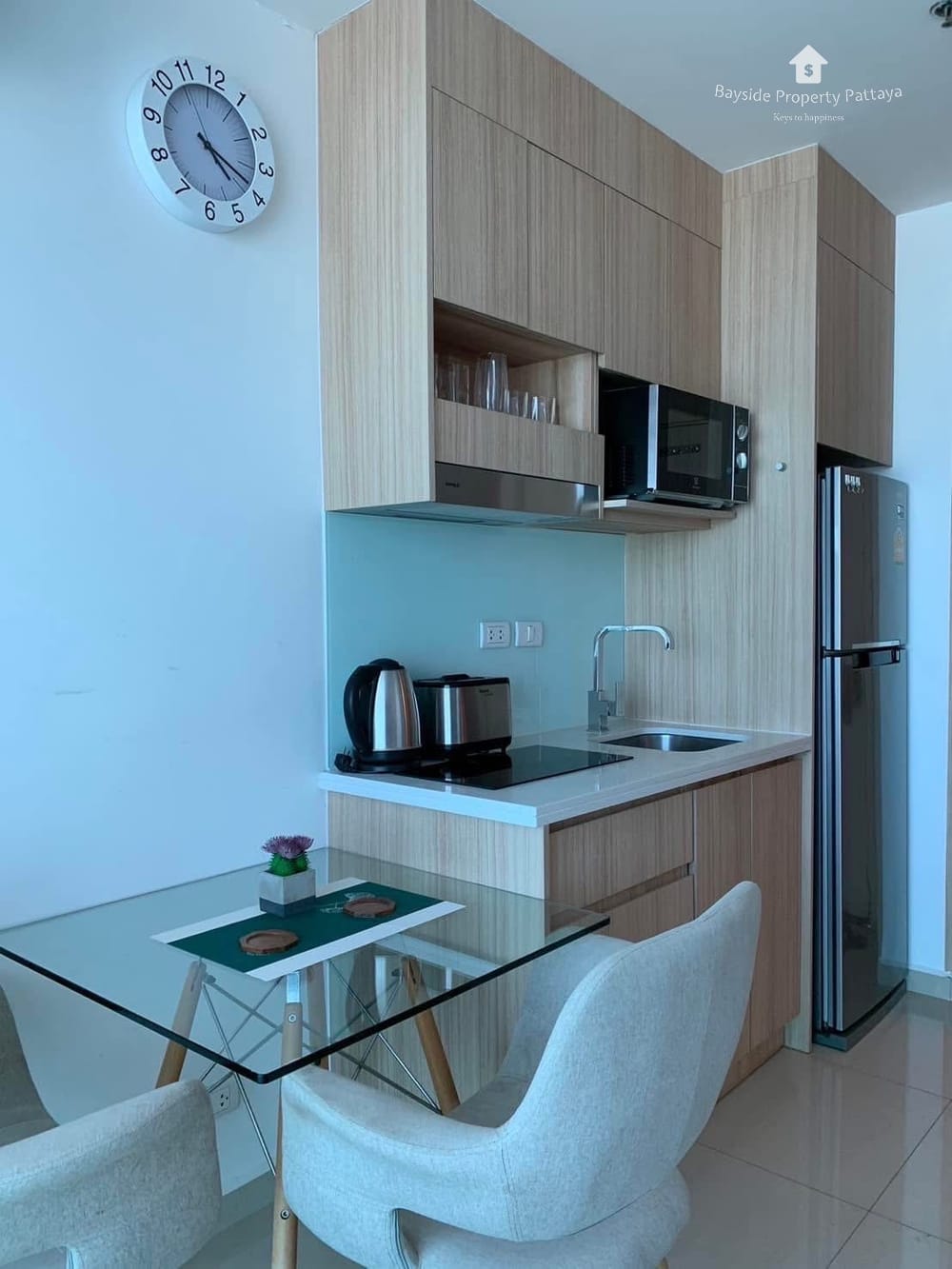 1-Zimmer-Studio im City Garden Tower in Pattaya zu vermieten – mit 24/7 Sicherheit 8
