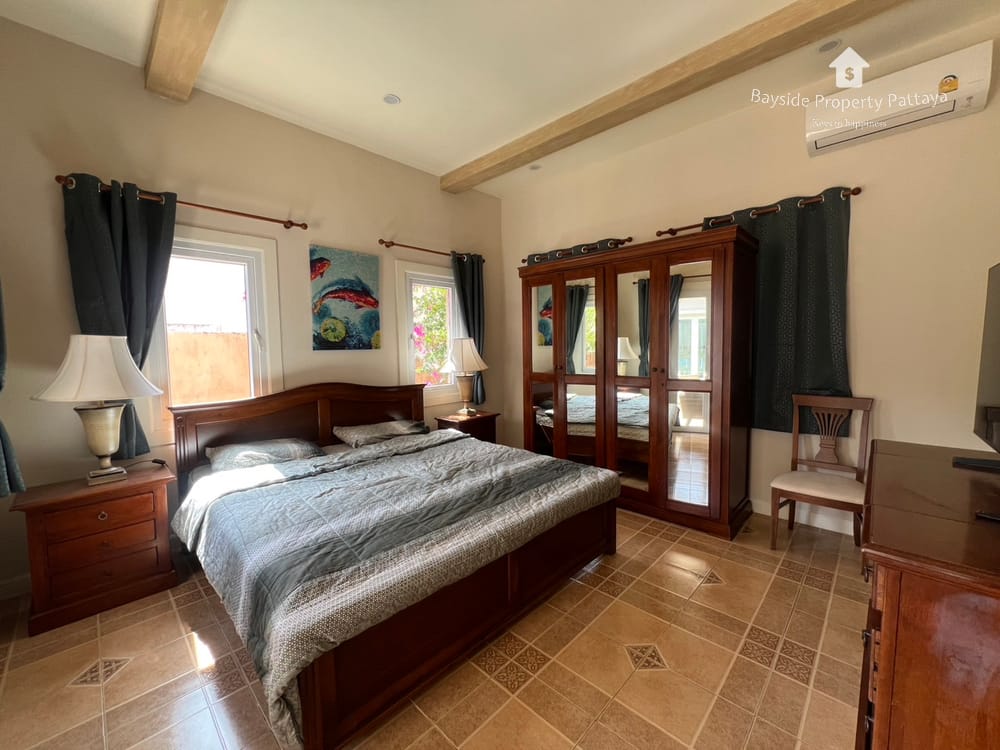 Haus zur Miete in Silk Road Place, Ost-Pattaya: 3 Schlafzimmer, klimatisiert 7