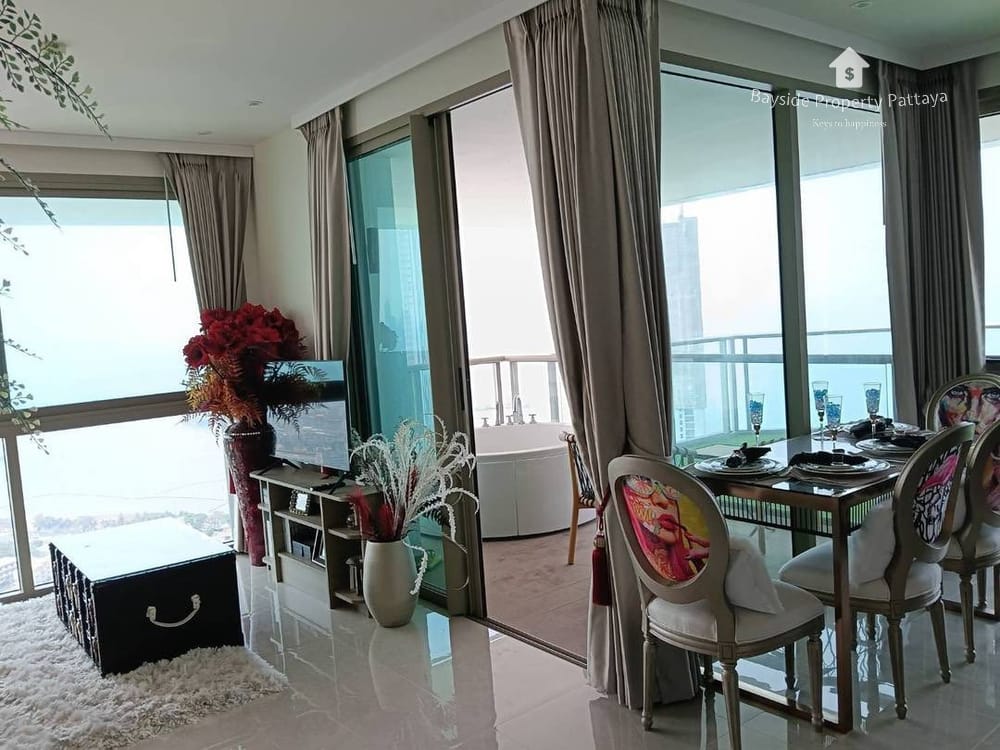 Sea View 1-Bedroom Condo for Sale at The Riviera Ocean Drive, Jomtien Pattaya 13