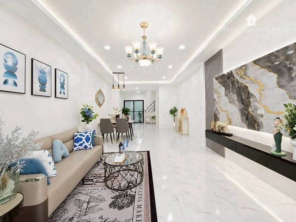 Spacious 3-Bedroom Townhouse for Rent in Nong Yai, Chonburi-Pattaya with Air Conditioning 3