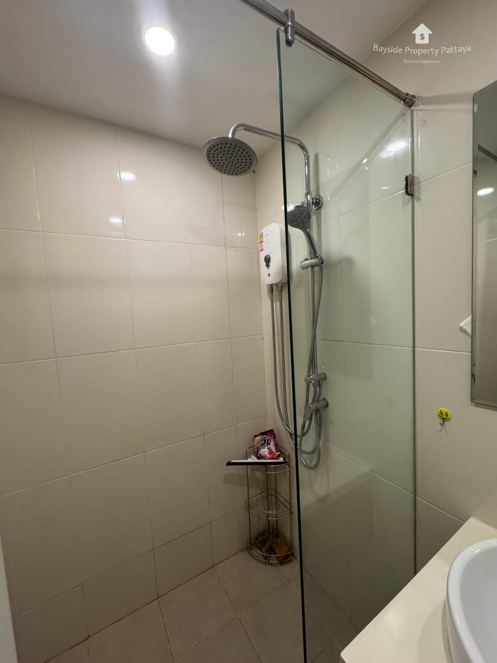 Modernes Studio zur Miete in Bang Saray, Pattaya mit Stadtblick und Klimaanlage 6