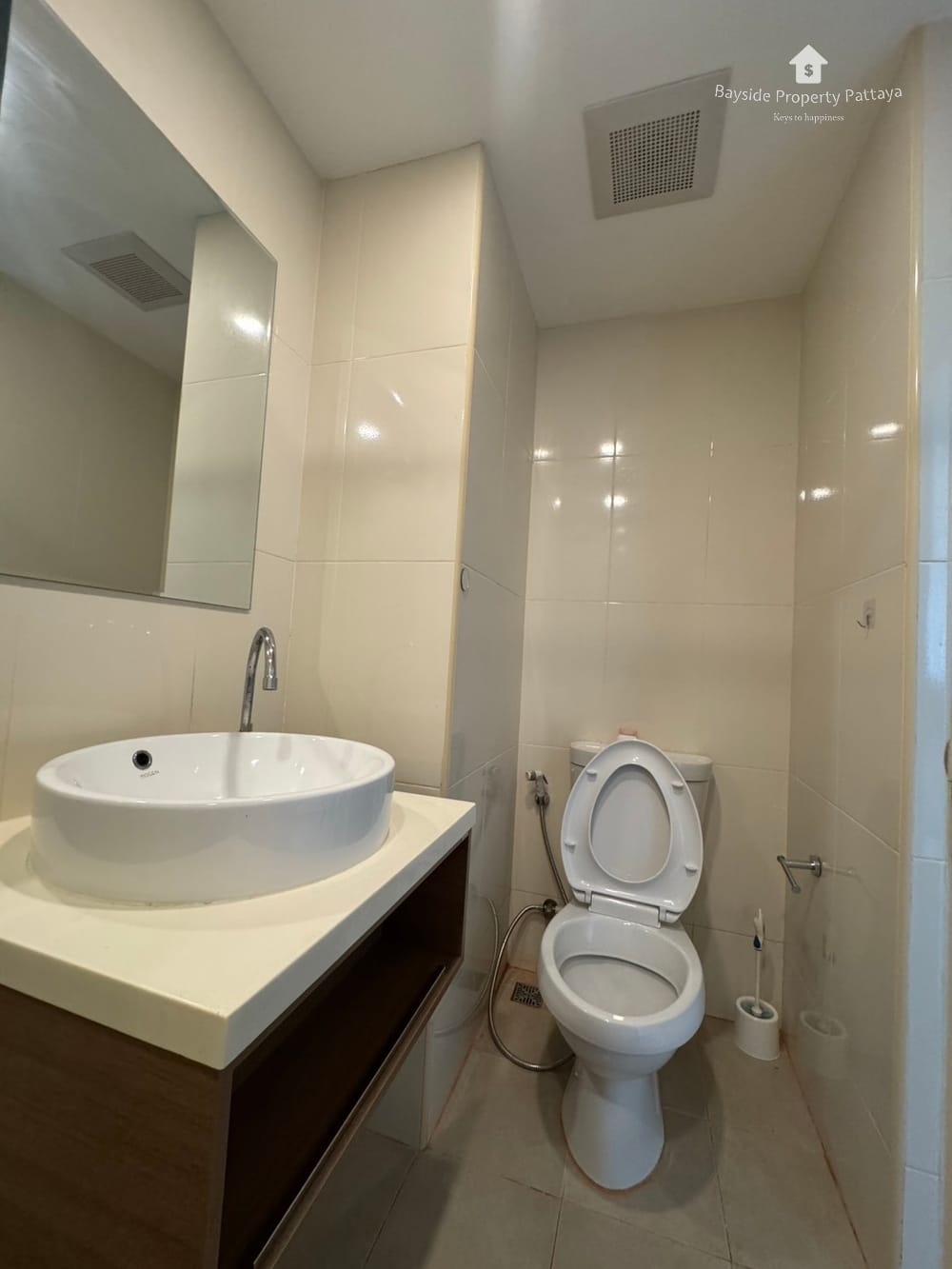 Modernes Studio zur Miete in Bang Saray, Pattaya mit Stadtblick und Klimaanlage 7