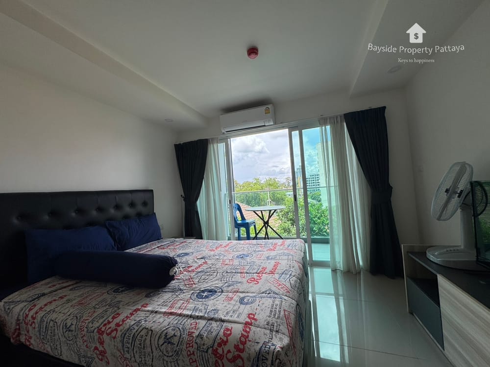 Modernes Studio zur Miete in Bang Saray, Pattaya mit Stadtblick und Klimaanlage 12