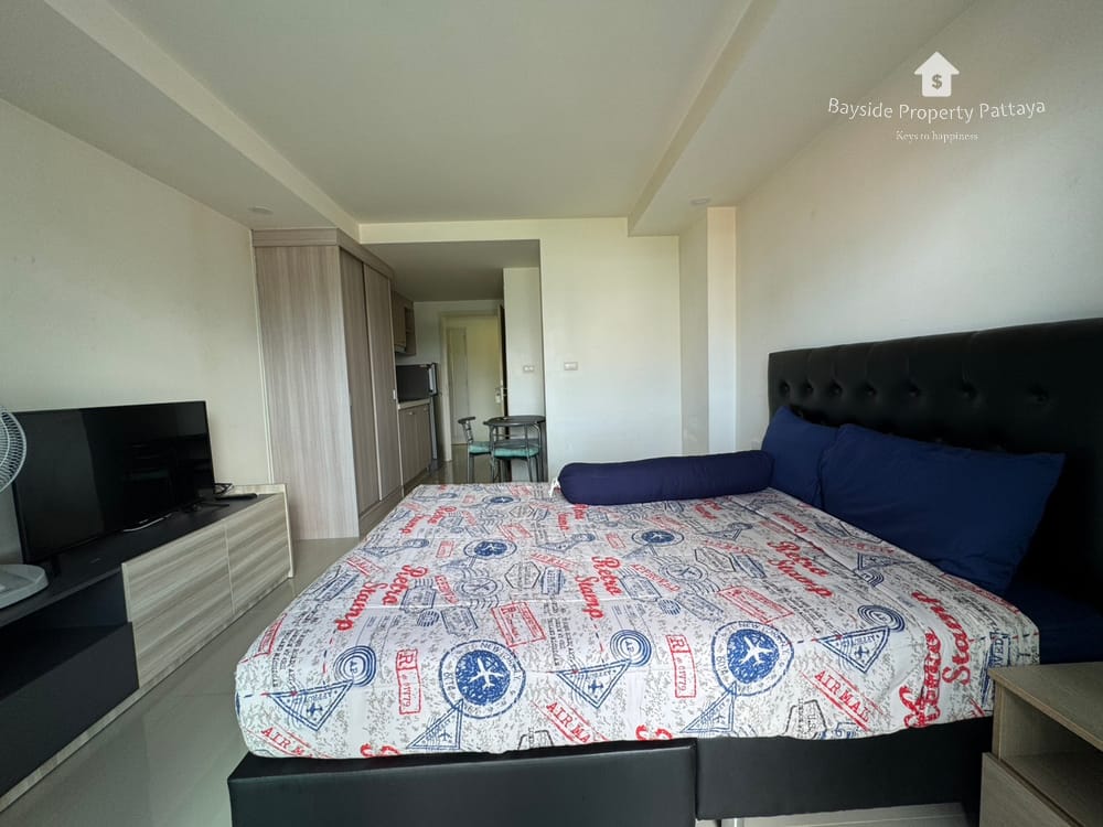 Modernes Studio zur Miete in Bang Saray, Pattaya mit Stadtblick und Klimaanlage 3