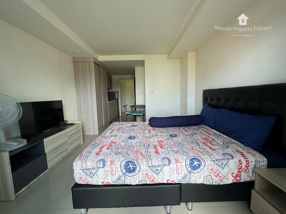 Modernes Studio zur Miete in Bang Saray, Pattaya mit Stadtblick und Klimaanlage 13