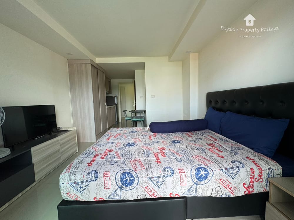 Modernes Studio zur Miete in Bang Saray, Pattaya mit Stadtblick und Klimaanlage 14