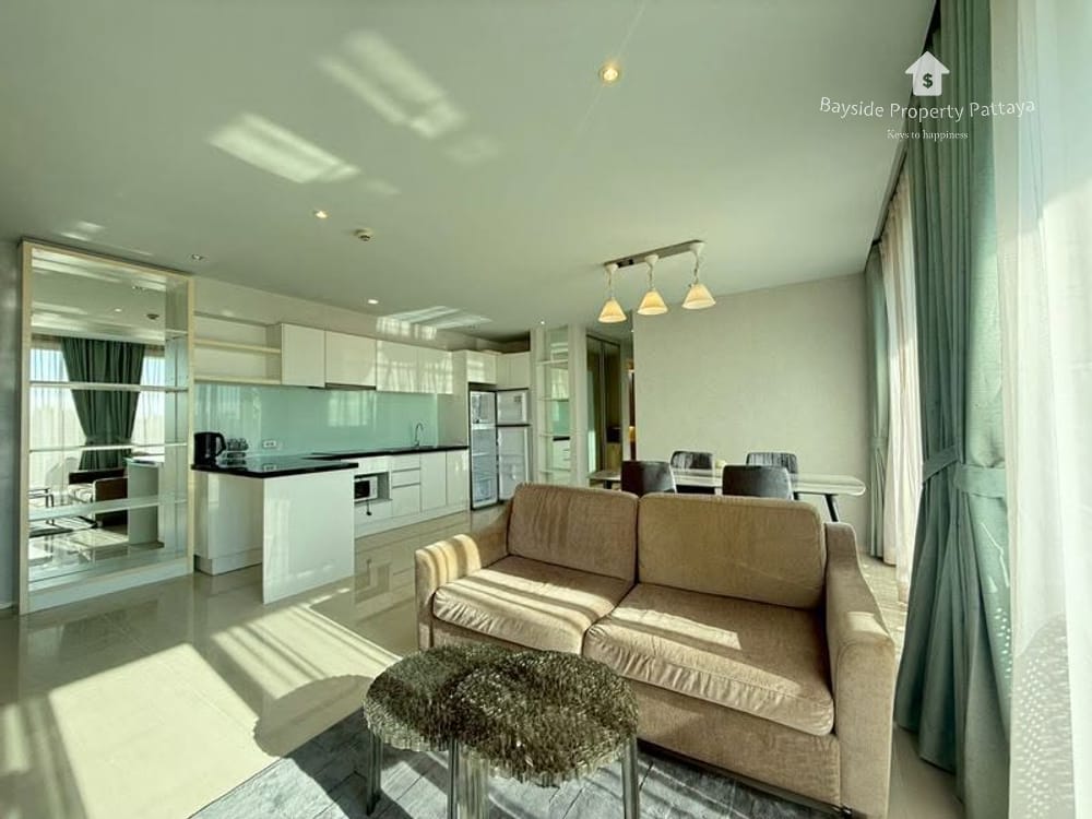 芭提雅中天海滩Atlantis Condo Resort Pattaya公寓73平米2室2卫出售 2
