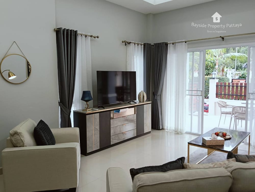 Tierfreundliches Haus mit 3 Schlafzimmern in Huai Yai, Pattaya und Klimaanlage 3