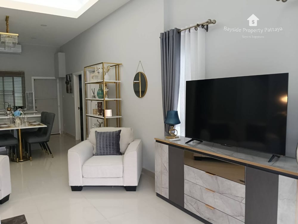 Tierfreundliches Haus mit 3 Schlafzimmern in Huai Yai, Pattaya und Klimaanlage 4