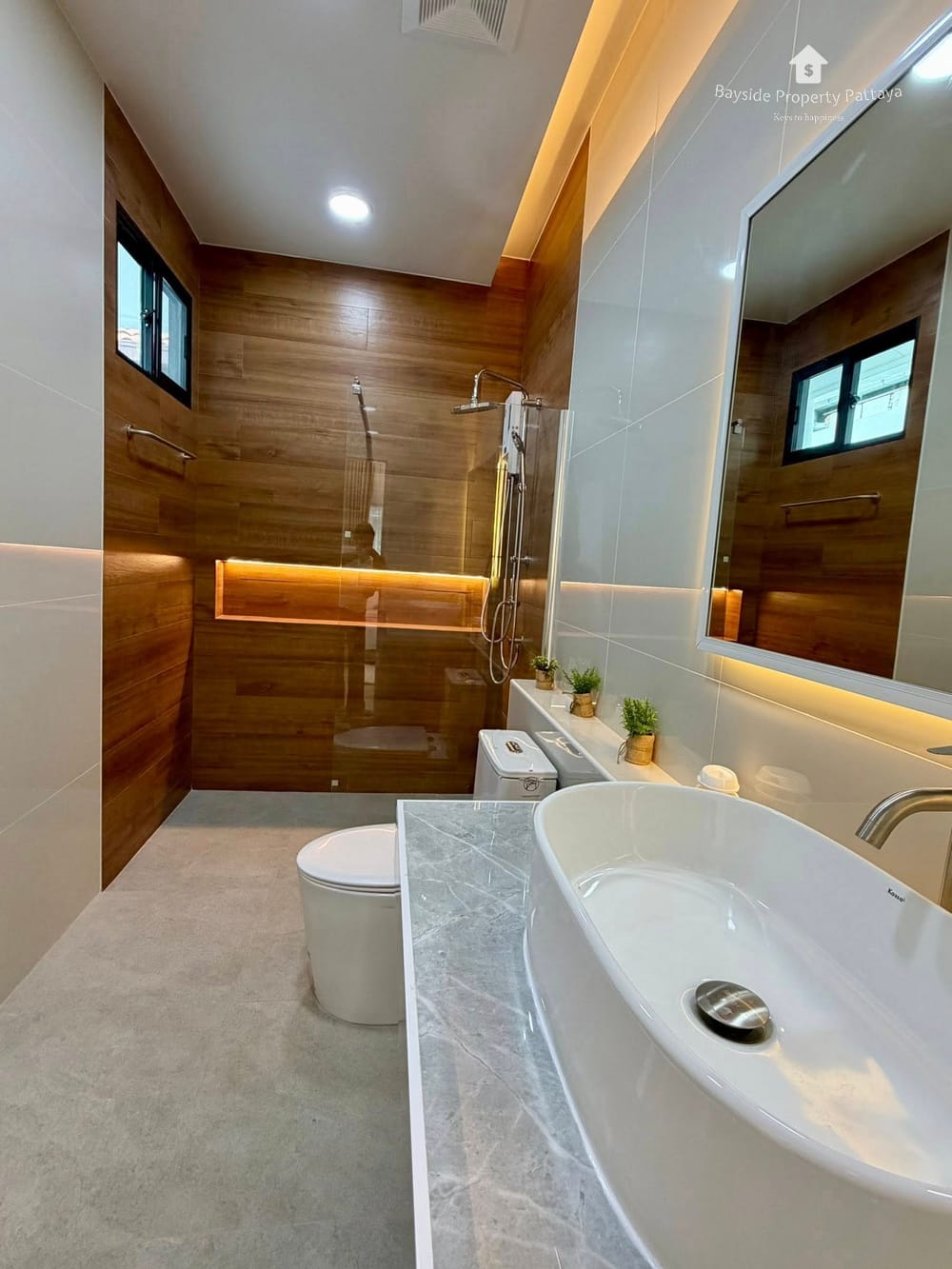Eakmongkol Village 4: Villa mit 3 Schlafzimmern, Pool & Stadtblick in Ost-Pattaya 23