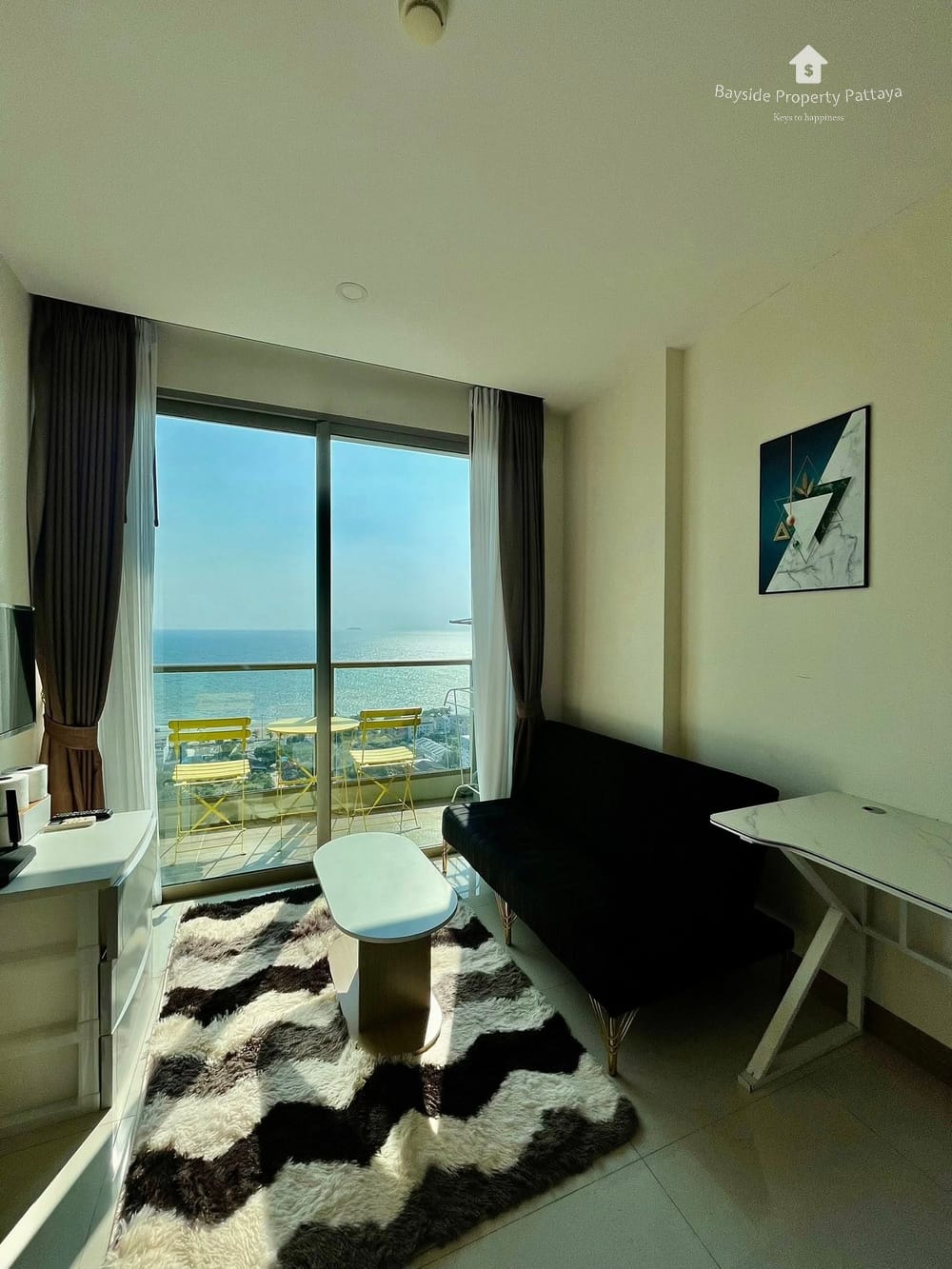 Sea View 1-Bed Condo for Rent at The Riviera Jomtien, Pattaya - 24/7 Security 10