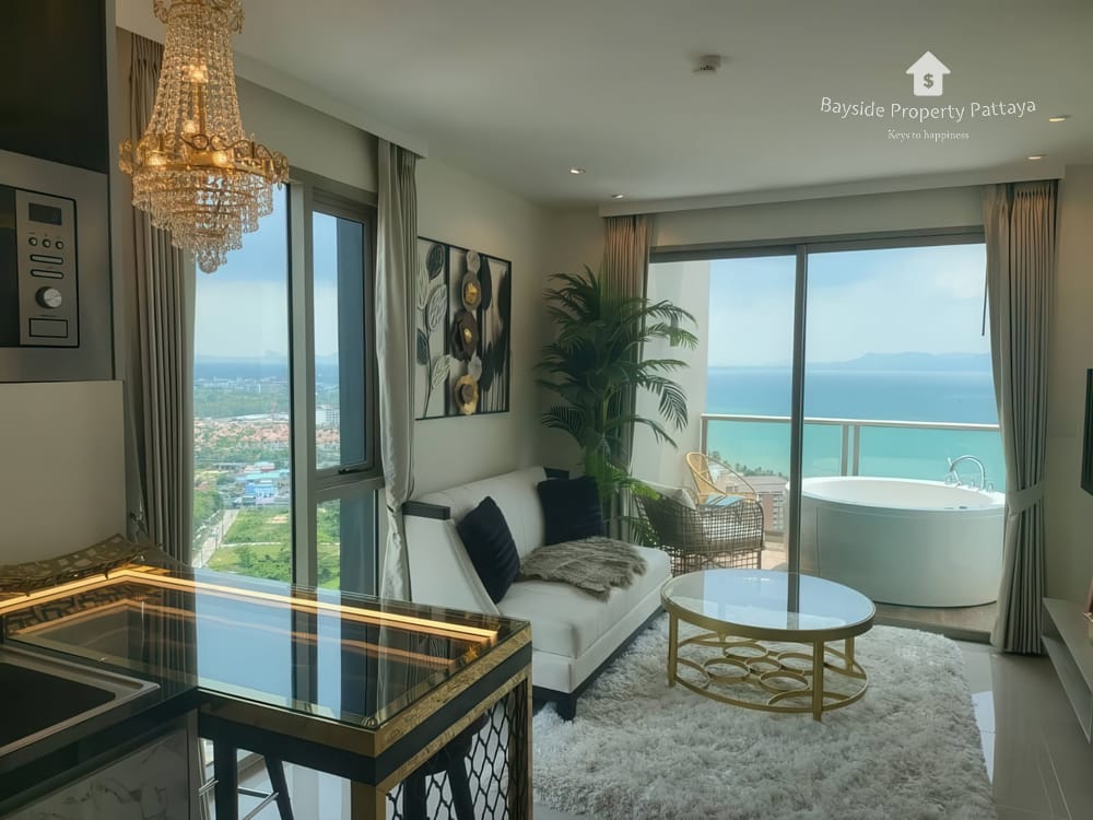Elegant 1-Bedroom Condo with Sea View in Riviera Monaco, Jomtien, Pattaya - 24/7 Security 2