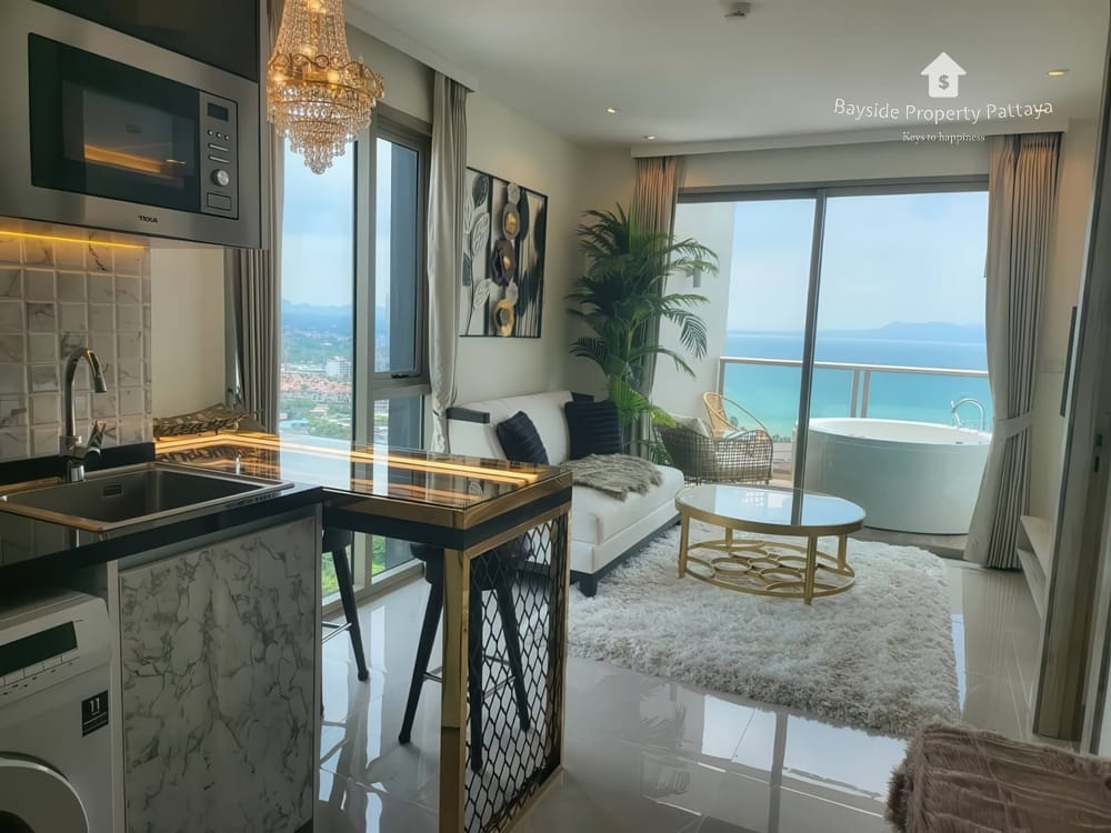 Elegant 1-Bedroom Condo with Sea View in Riviera Monaco, Jomtien, Pattaya - 24/7 Security 13