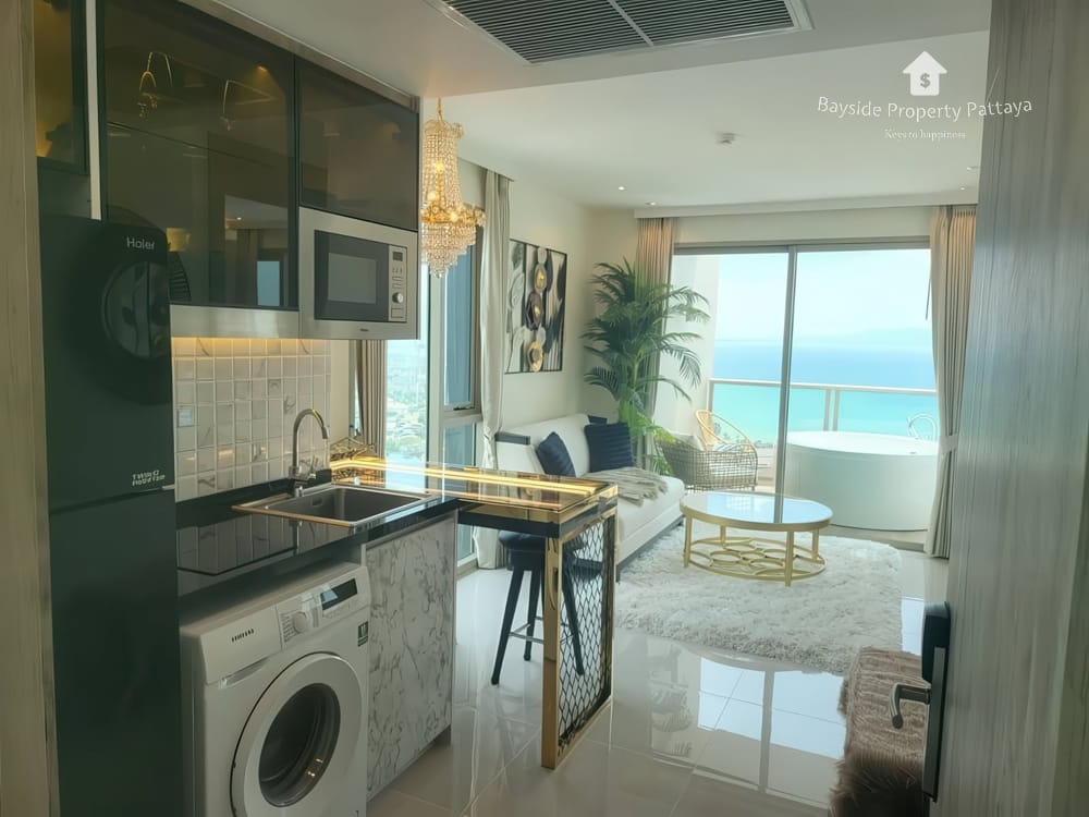 Elegant 1-Bedroom Condo with Sea View in Riviera Monaco, Jomtien, Pattaya - 24/7 Security 14