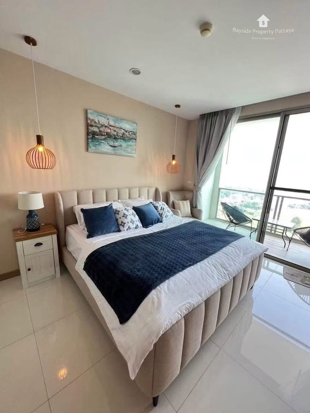 芭提雅旺阿玛特海滩The Riviera Wong Amat Beach海景公寓31平米开间户型1卫出租 6