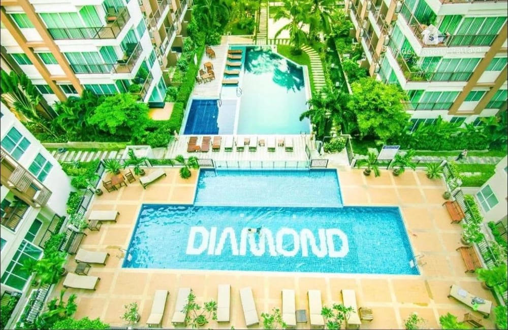 Eigentumswohnung im Diamond Suites Resort: 24/7 Sicherheit in Pattaya City 3