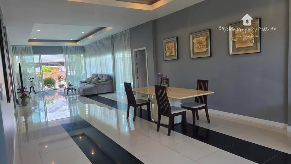 Geräumiges Einfamilienhaus (3 Schlafzimmer) in Bann Piam Mongkon, Ost-Pattaya mit 24/7 Sicherheit 6
