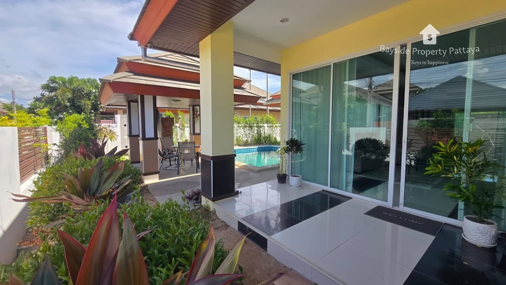 Geräumiges Einfamilienhaus (3 Schlafzimmer) in Bann Piam Mongkon, Ost-Pattaya mit 24/7 Sicherheit 8