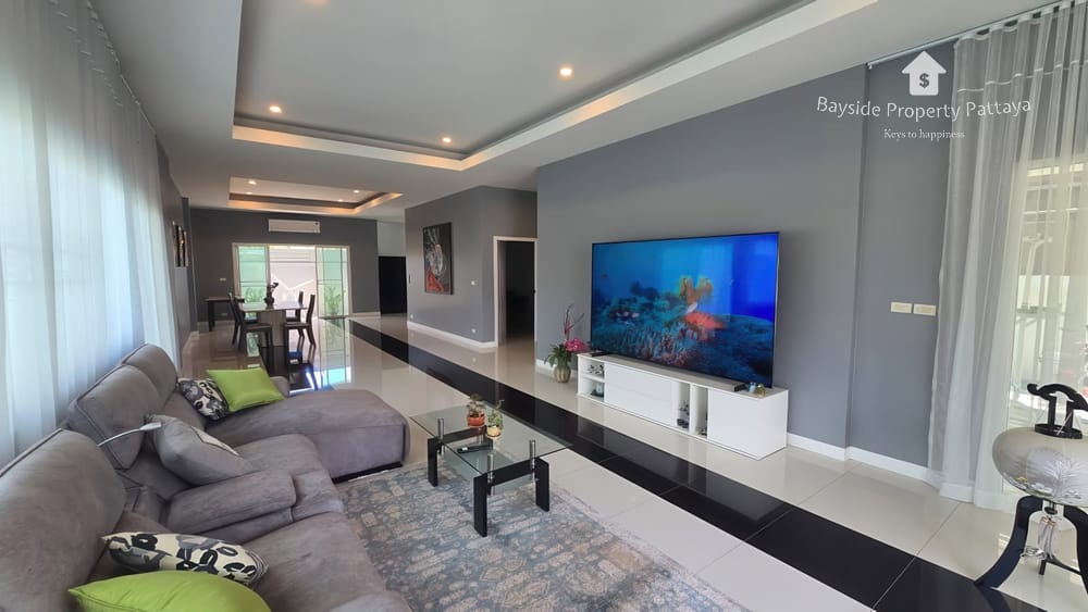 Geräumiges Einfamilienhaus (3 Schlafzimmer) in Bann Piam Mongkon, Ost-Pattaya mit 24/7 Sicherheit 10