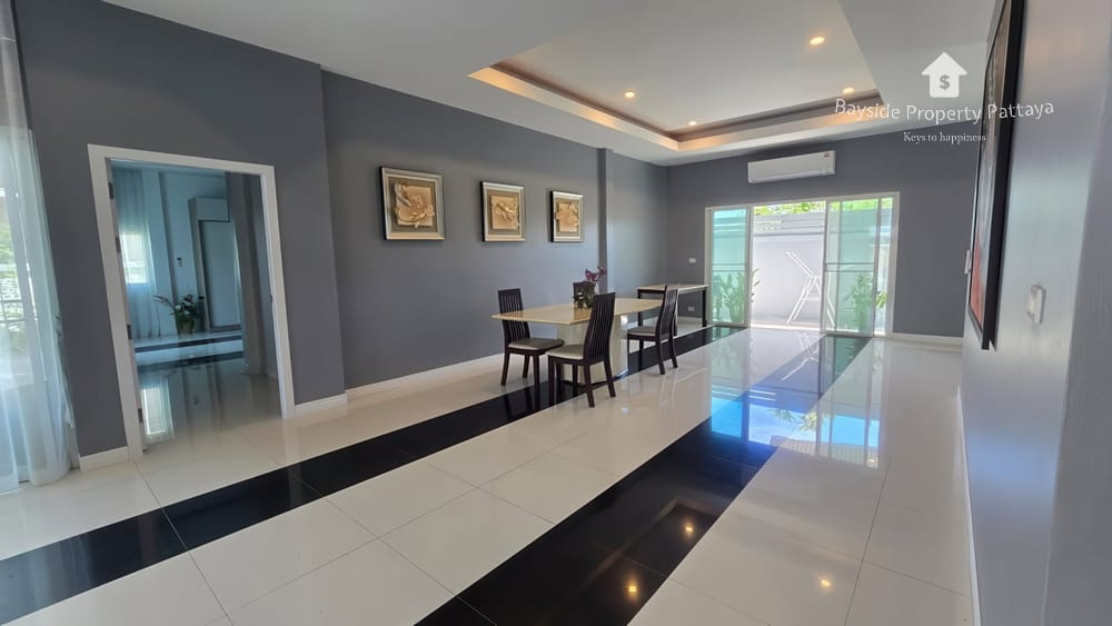 Geräumiges Einfamilienhaus (3 Schlafzimmer) in Bann Piam Mongkon, Ost-Pattaya mit 24/7 Sicherheit 11