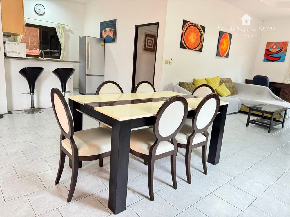 2-Bedroom Detached House for Rent in Danevang Village, East Pattaya - Pet Friendly with Air Conditioning 2