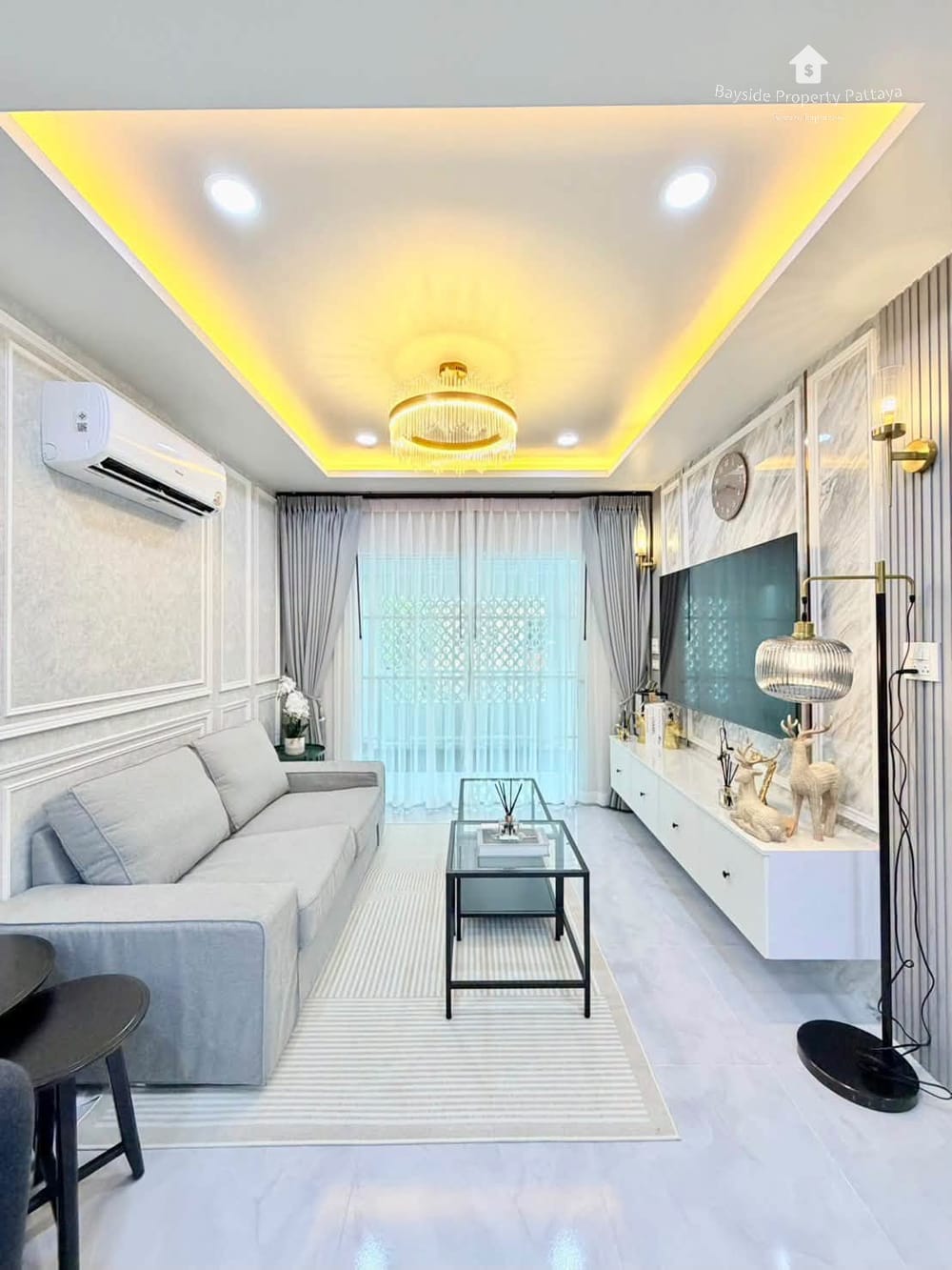 3-Bedroom Townhouse for Sale in Bann Pruksa Boonsampan, Central Pattaya with Air Conditioning 6