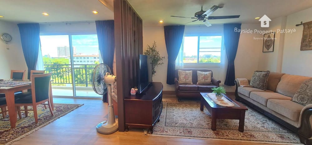 芭提雅中天海滩Porch Land 2 Jomtien Resort公寓95平米1室1卫出租 2