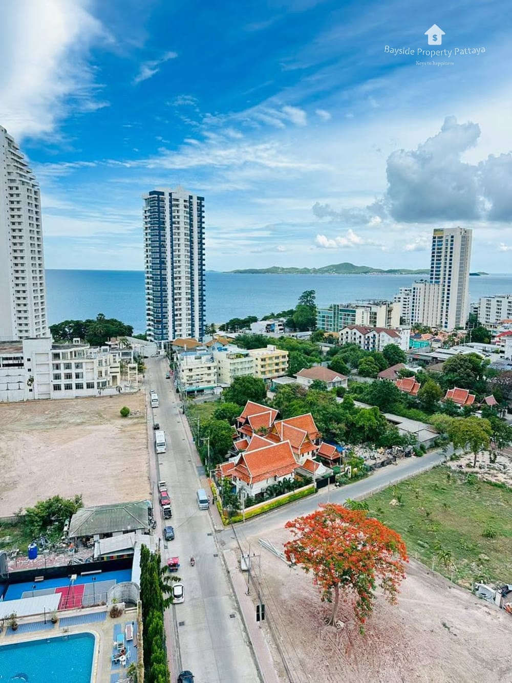 Stunning 1-Bedroom Sea View Condo for Sale at Keang Talay Condominium, Pratumnak 9