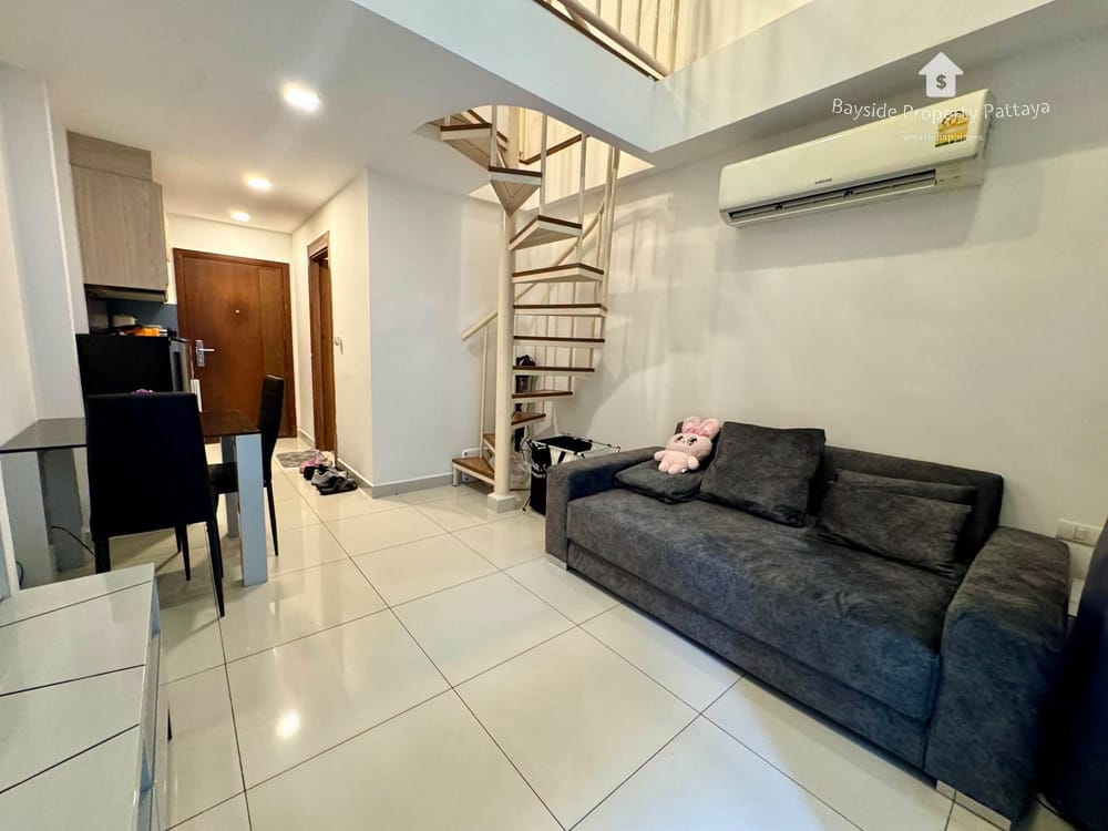 Laguna Beach Resort 2, Jomtien, Pattaya: Modernes Loft mit 1 Schlafzimmer und Klimaanlage 4