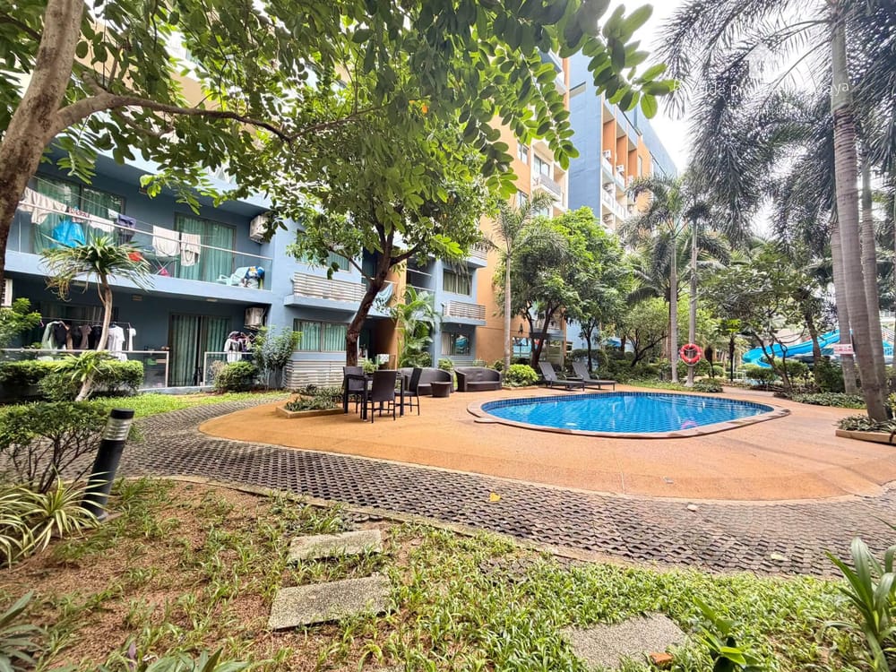 Laguna Beach Resort 2, Jomtien, Pattaya: Modernes Loft mit 1 Schlafzimmer und Klimaanlage 11