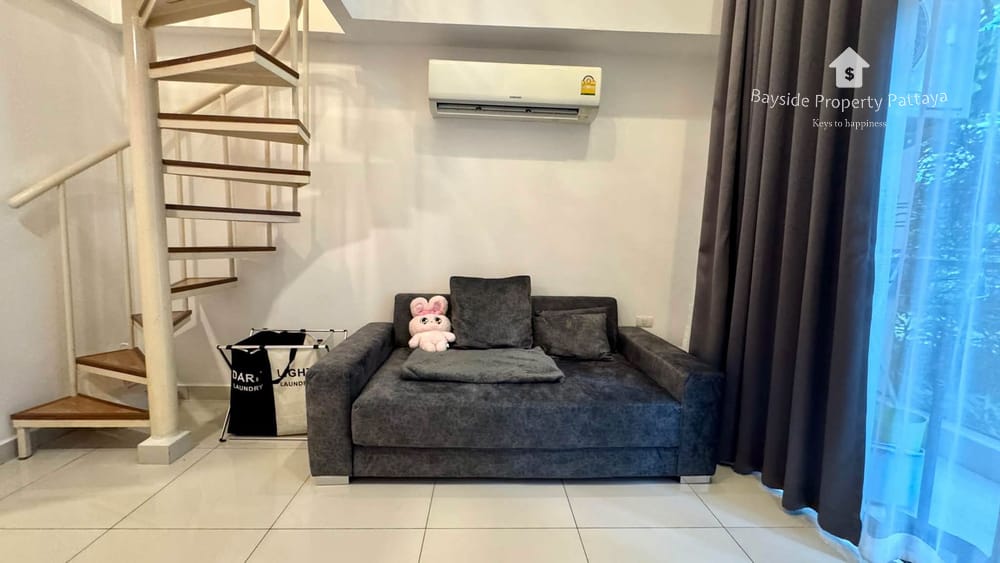 Laguna Beach Resort 2, Jomtien, Pattaya: Modernes Loft mit 1 Schlafzimmer und Klimaanlage 5
