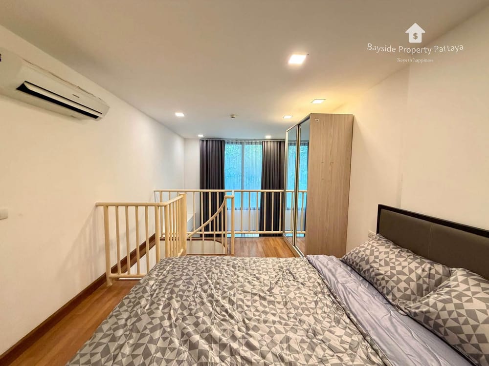 Laguna Beach Resort 2, Jomtien, Pattaya: Modernes Loft mit 1 Schlafzimmer und Klimaanlage 9
