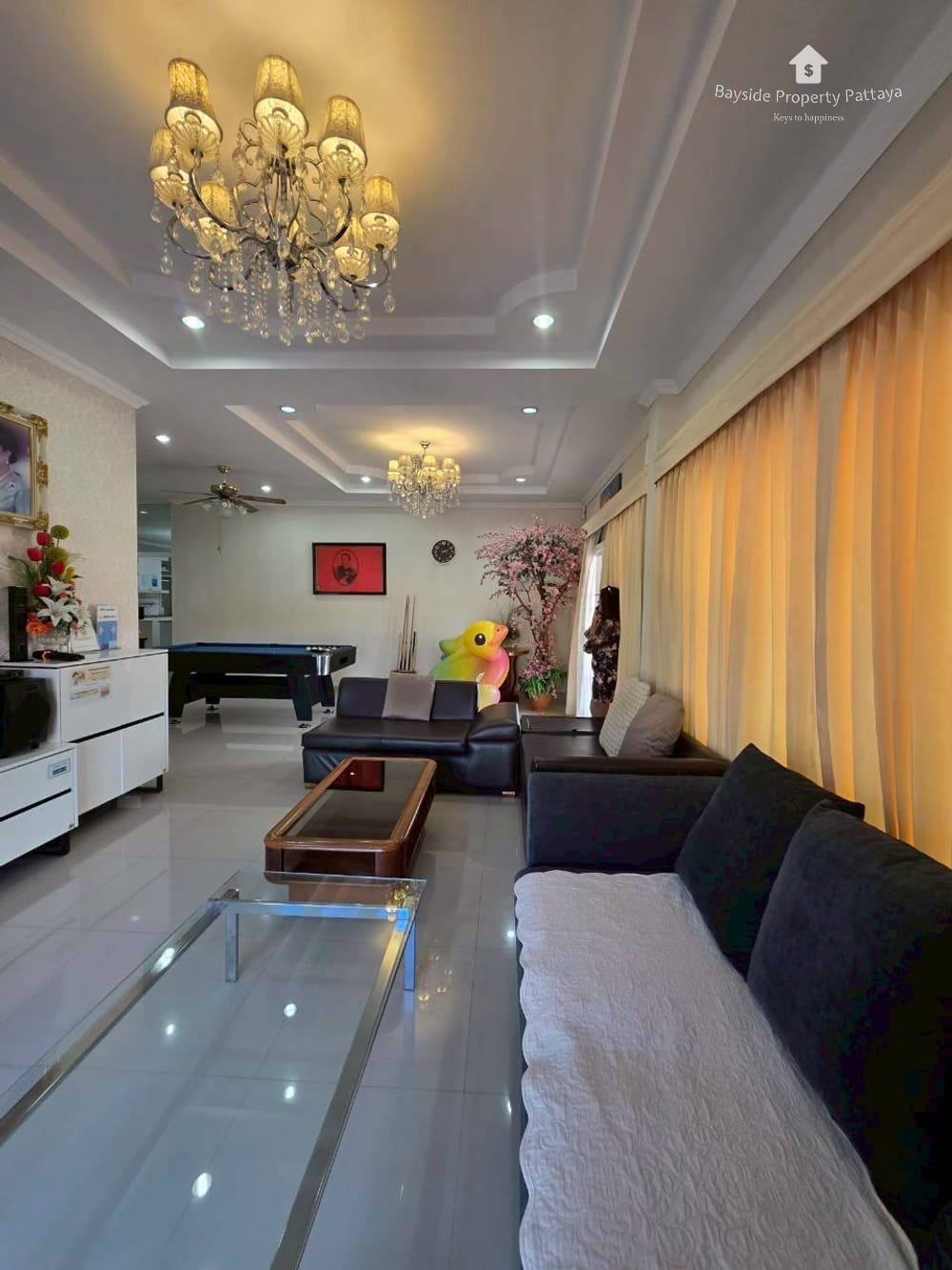 Spacious 3-Bedroom Pool Villa for Sale in Bang Saray, Pattaya with Air Conditioning 47