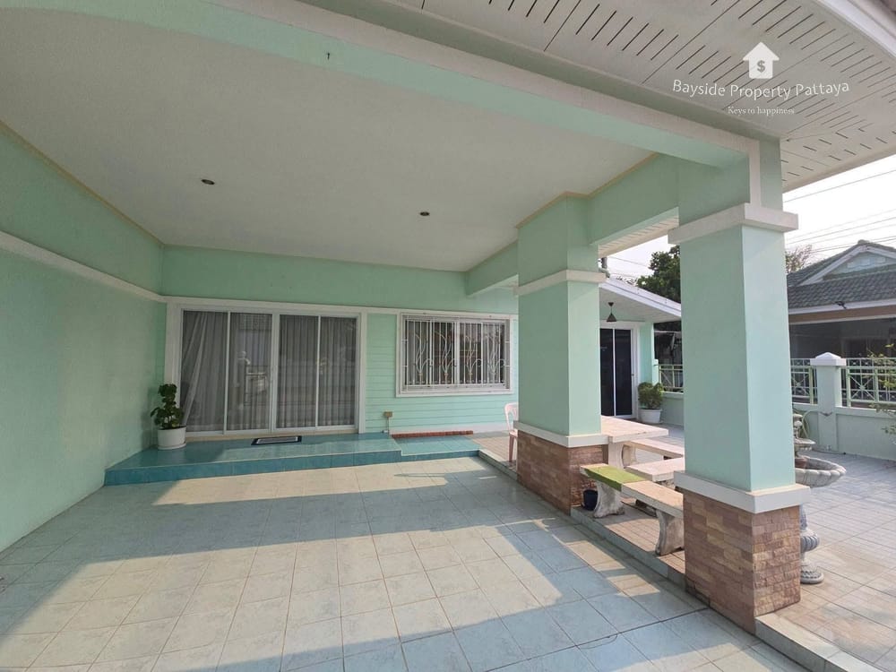 Spacious 3-Bedroom Detached House for Rent in Baan Chalita 2, Pattaya with City View and Air Conditioning 2