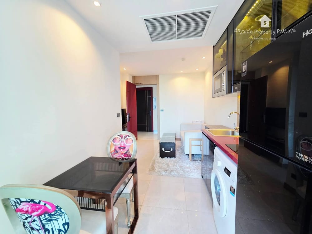 Beachfront 1-Bedroom Condo for Sale at The Riviera Ocean Drive, Jomtien Pattaya with 24/7 Security 5