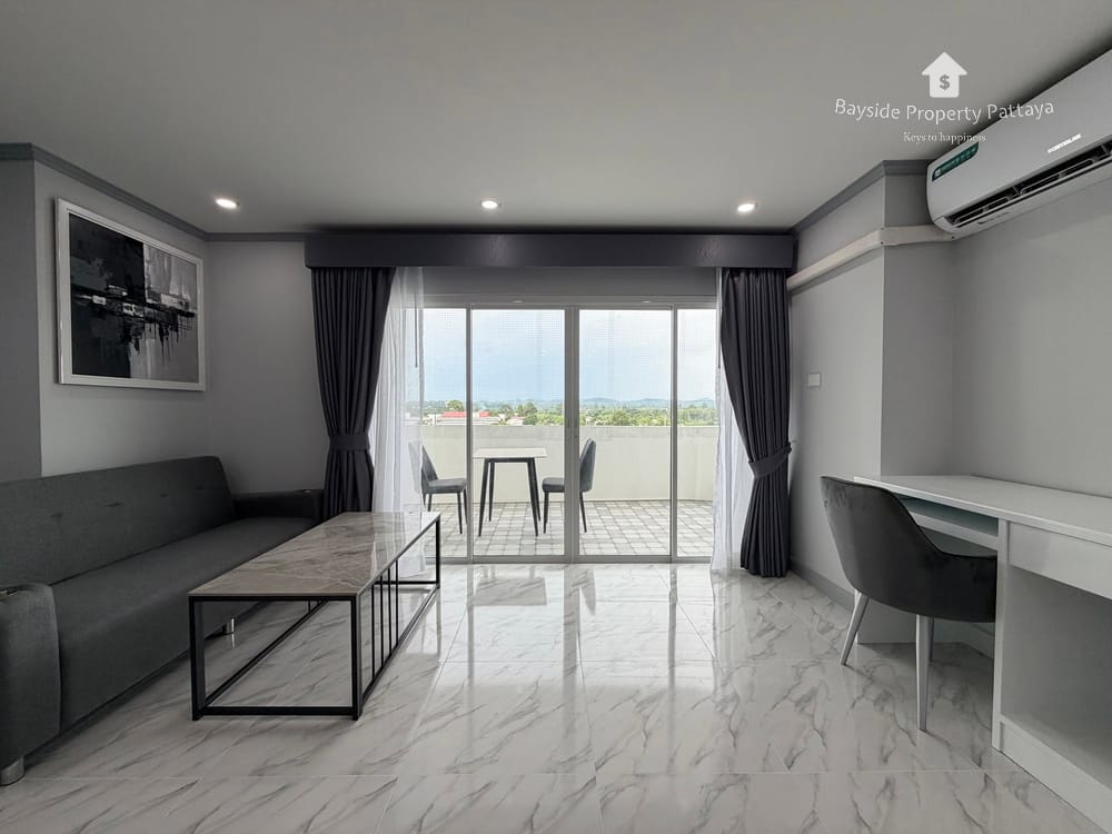 芭提雅那中天Grand View Condo Pattaya靠海公寓55平米开间户型1卫出售或出租 3