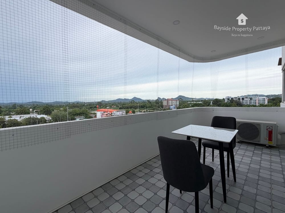 芭提雅那中天Grand View Condo Pattaya靠海公寓55平米开间户型1卫出售或出租 16