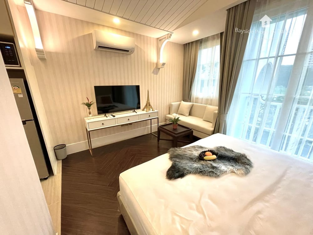 芭提雅那中天Grand Florida Beachfront Condo Resort Pattaya海景公寓23平米开间户型1卫出租 5