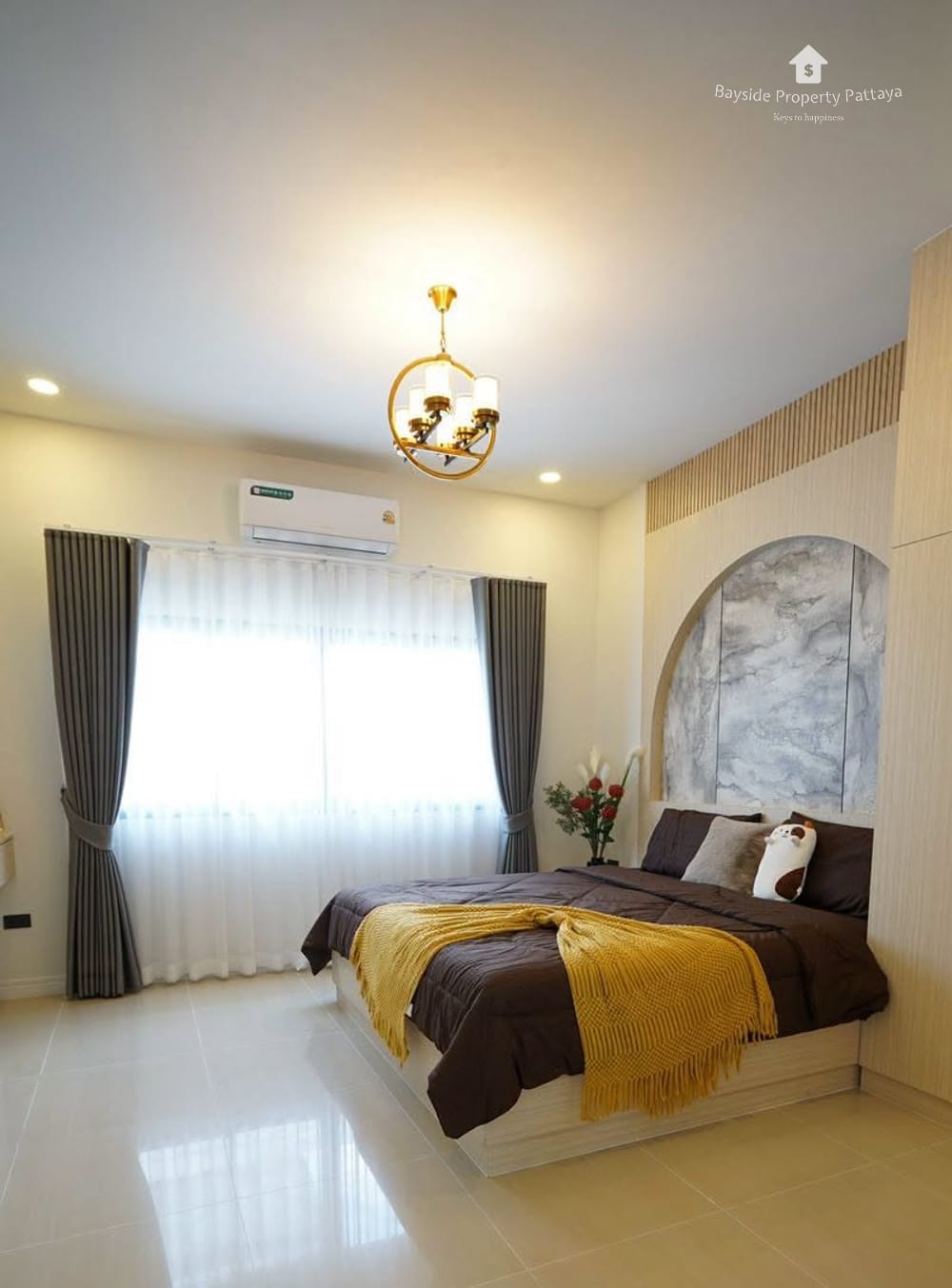 Stunning 3-Bedroom Pool Villa for Sale in Nong Pla Lai, Pattaya - Pet Friendly with Air Conditioning 1