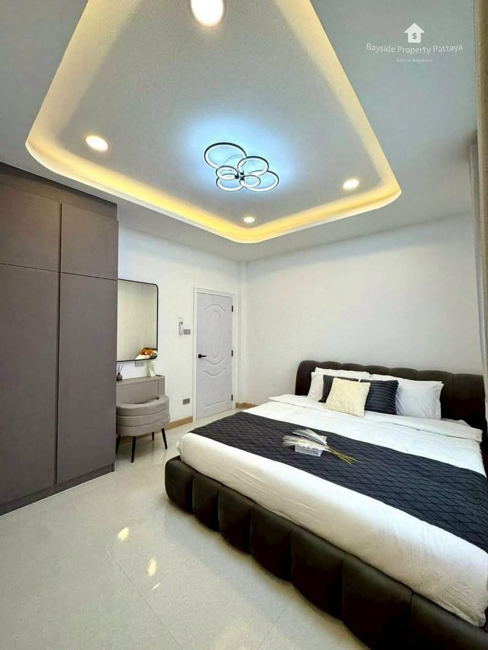 Einfamilienhaus mit 3 Schlafzimmern in Nong Pla Lai, Pattaya – Stadtblick & Klimaanlage 13