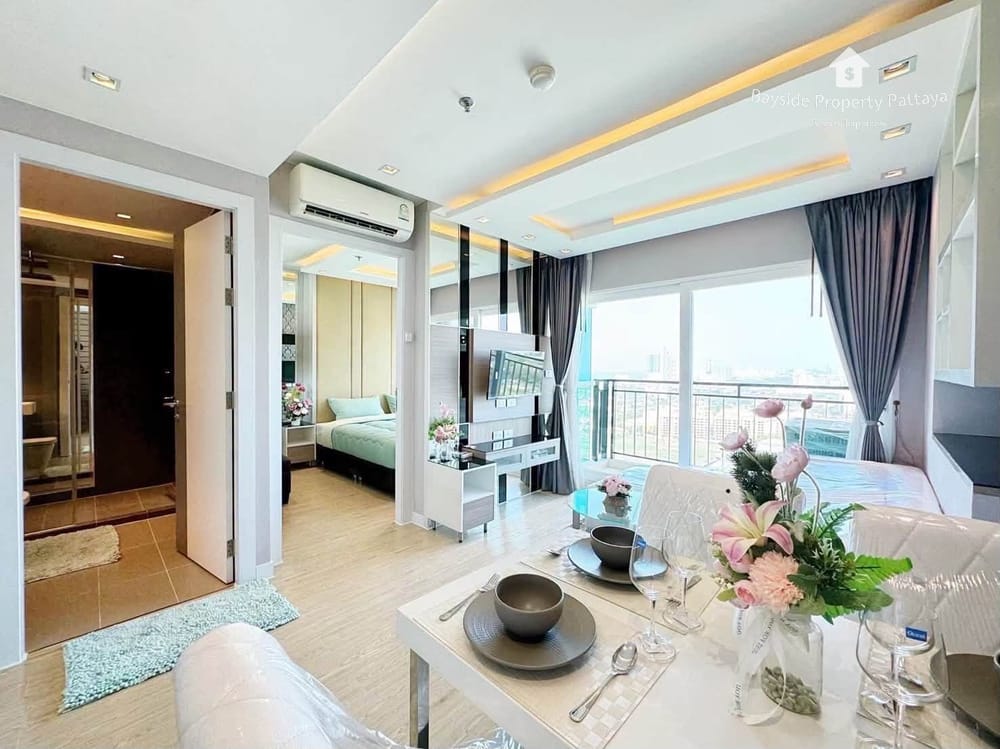 1-Bedroom Condo with City View for Sale or Rent in La Santir, Jomtien, Pattaya 3