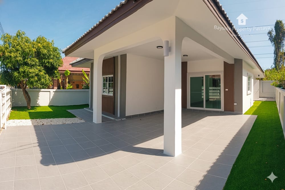 Geräumiges Einfamilienhaus mit 3 Schlafzimmern und Klimaanlage in Nong Pla Lai, Pattaya 24