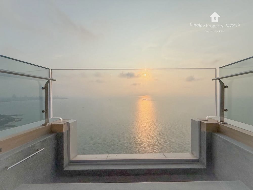 Sea View Condo for Rent at Arom Wongamat, Wongamat Beach, Pattaya with Air Conditioning 9
